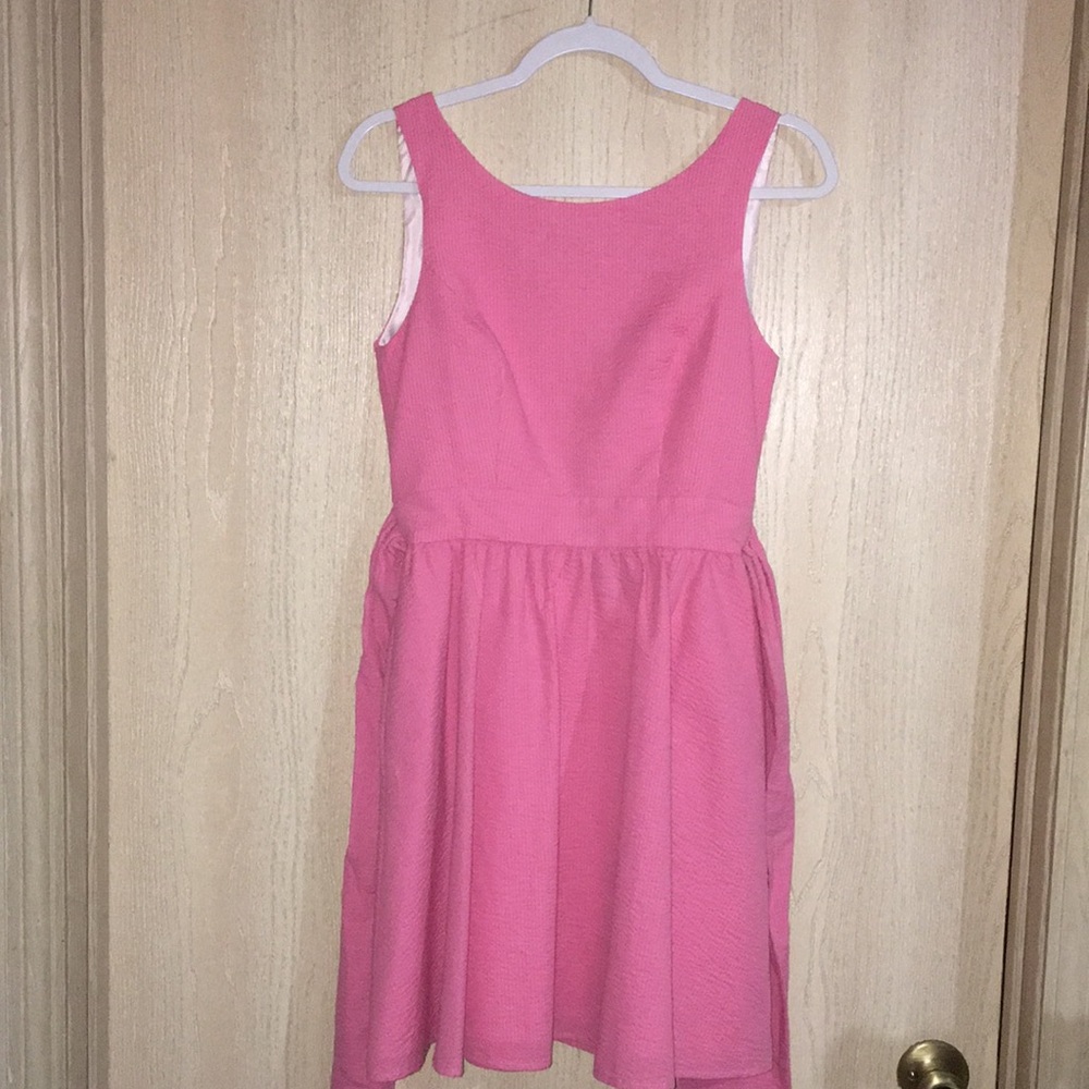 MUST GO PRICING Lauren James Seersucker Emerson Rose Mini BNWT Rose S - Picture 4 of 7